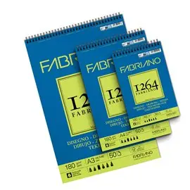 Blocchi Fabriano 1264 Disegno A4 180 gr. Spiral 50 ff