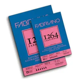 Blocchi Fabriano 1264 Illustrazione A3 200 gr. Collato 50 ff