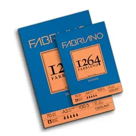 Blocchi Fabriano 1264 Marker A4 70 gr. Collato 100 ff