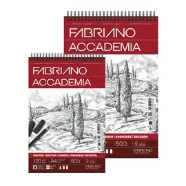 Blocchi Fabriano Accademia Schizzi Spiral A4 50 ff 120 gr. 44122129