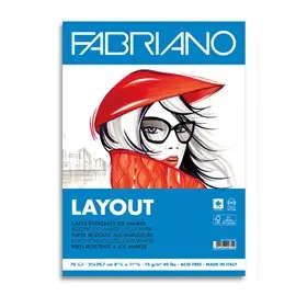 Blocchi Fabriano Layout A4 70 ff 75 gr. 19100505