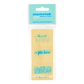 Blocchi Memotak Gialli 38x 50 12 Blister da 3 pz.