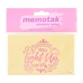 Blocchi Memotak Gialli 75x125 12 pz.