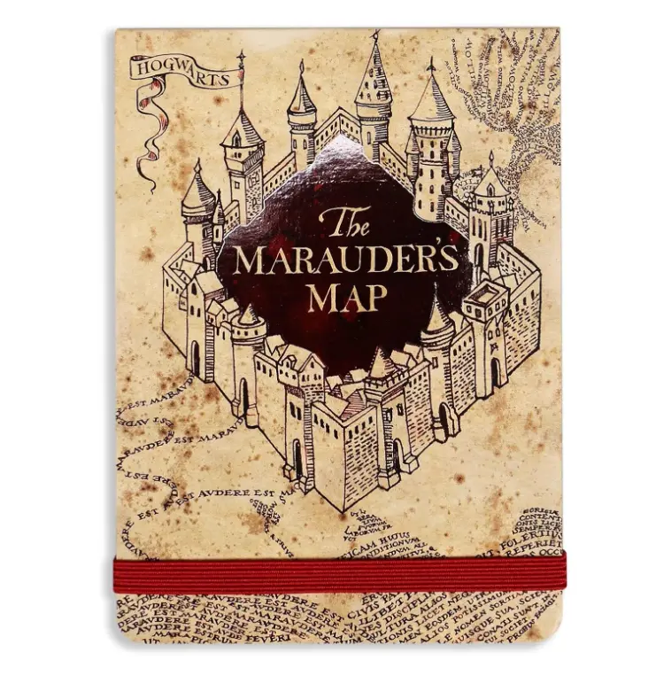 Block Notes Harry Potter Mappa del Malandrino