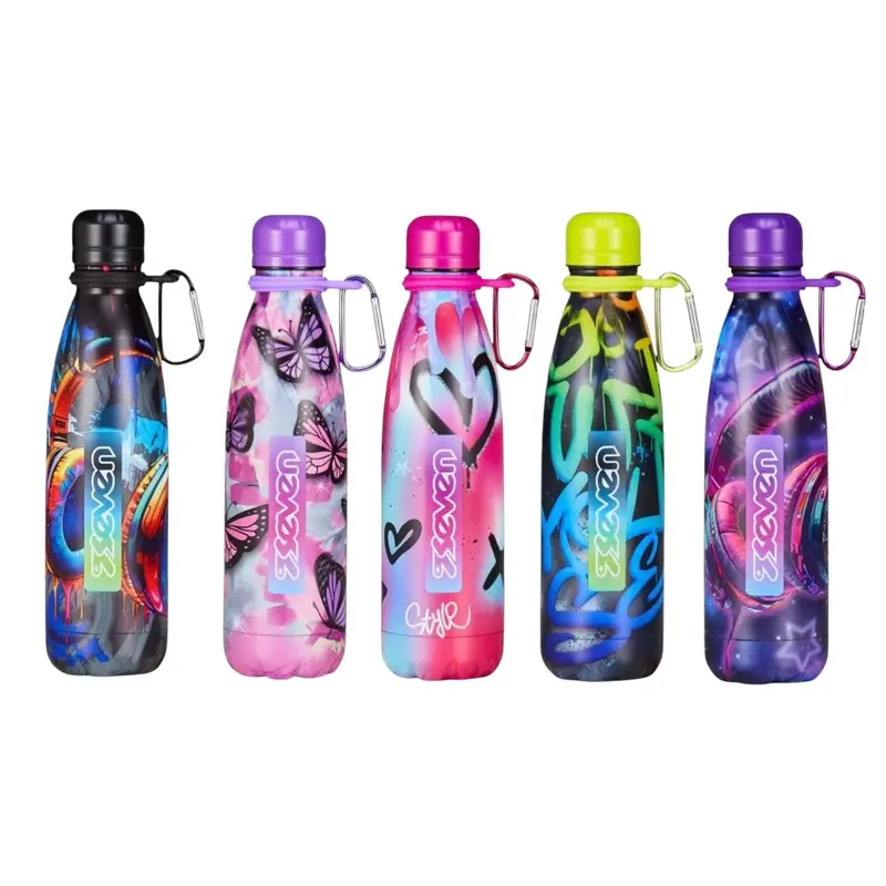 Borraccia Termica Seven 500 ml Acciaio Inox 304