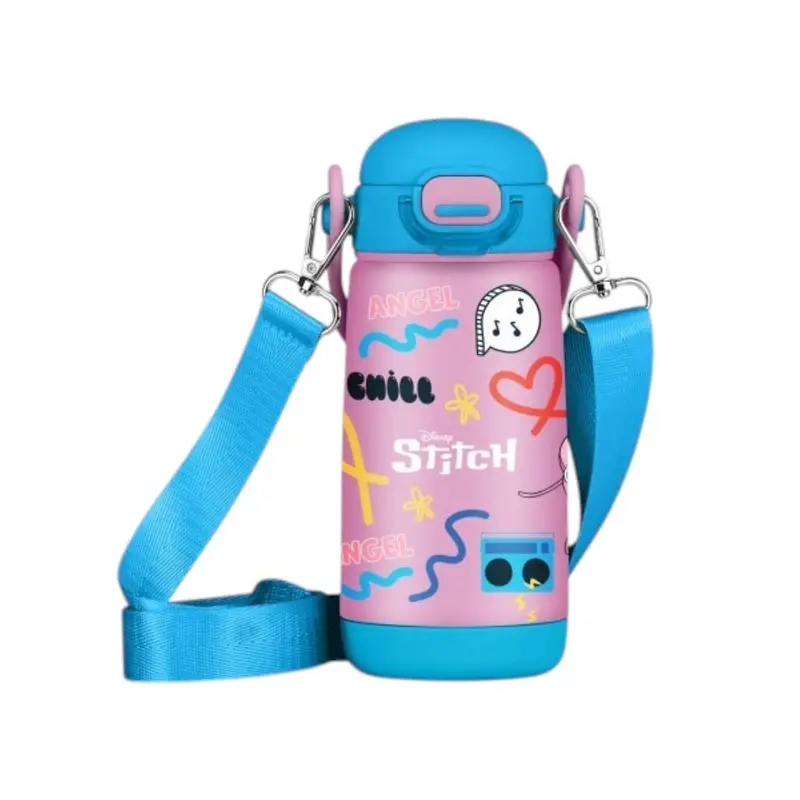 Borraccia termica Seven Lilo e Stitch Angel con tracolla