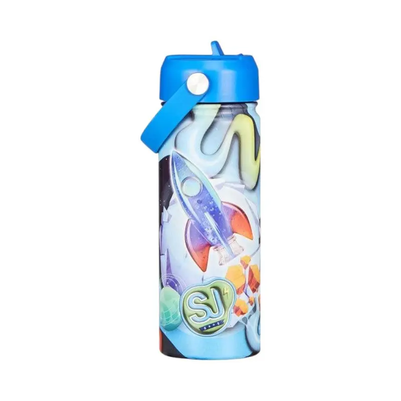 Borraccia termica SJ acciaio inox 0,46L 22 cm Spazio