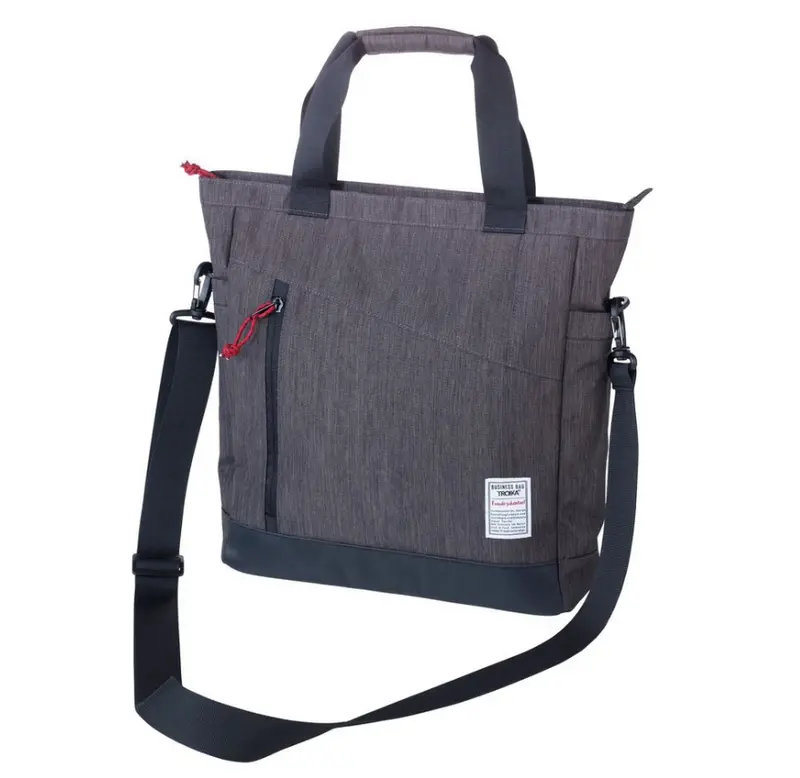 Borsa a Tracolla Business Shoulder Bag Grigio Antracite/Nero