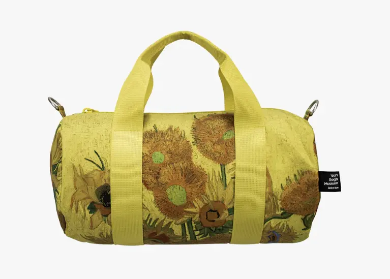 Borsa da viaggio media con tracolla VAN GOGH Sunflowers - Loqi®