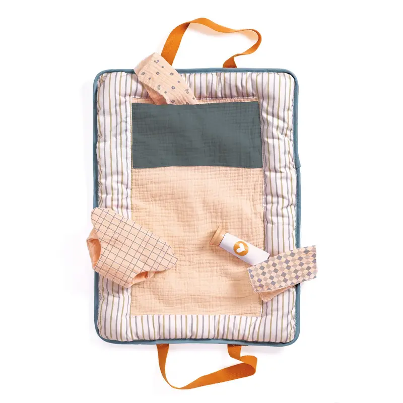 Borsa fasciatoio per bambole - Blue Fly