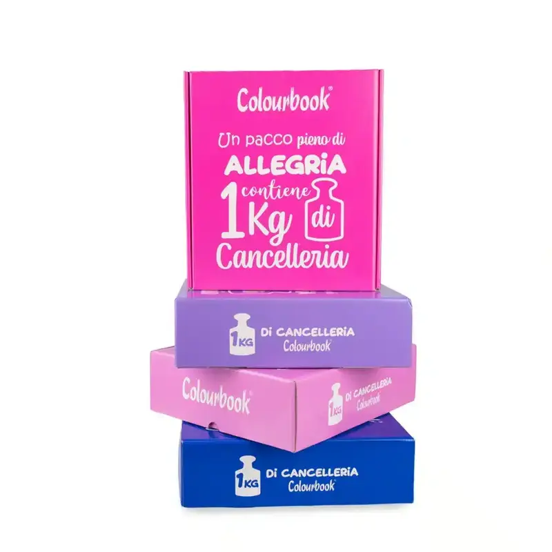 Box sorpresa 1 kg cancelleria Colourbook