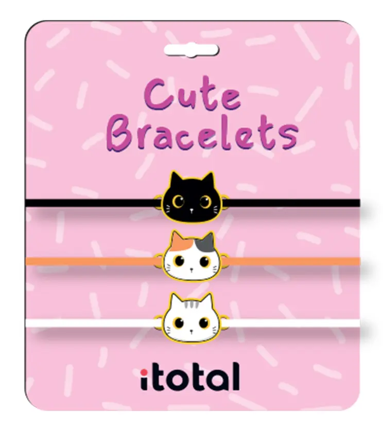 Braccialetti CAT set 3 pz