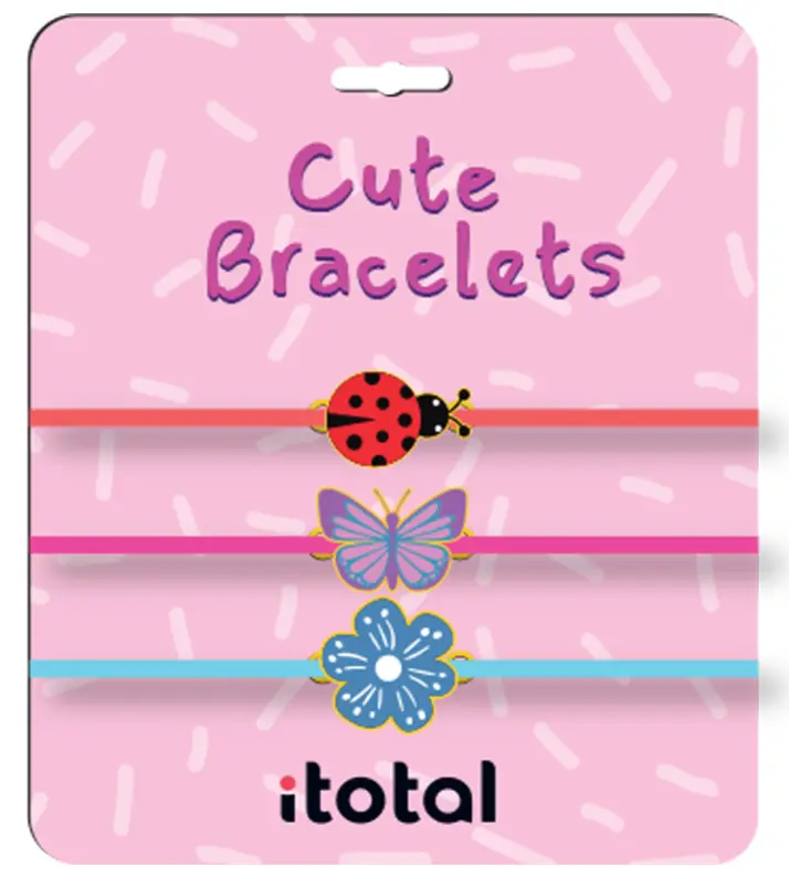 Braccialetti Farfalla set 3 pz