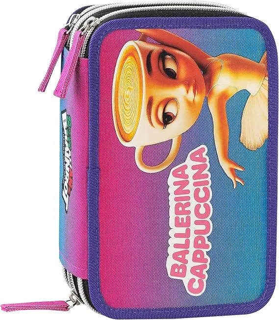 BRAINROT - BALLERINA CAPPUCCINA- Astuccio Scuola Ufficiale Brainrot