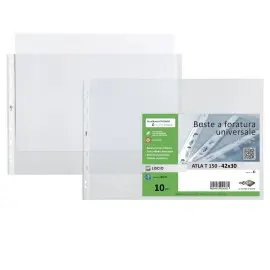 Buste 4 fori Sei Atla T 150 42x30 Liscia 10 pz.