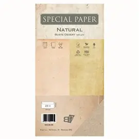 Buste Bapi Natural Desert 11x22 120 gr. 25 pz.