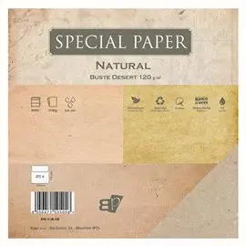 Buste Bapi Natural Desert 17x17 120 gr. 25 pz.