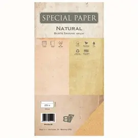 Buste Bapi Natural Savana 11x22 120 gr. 25 pz.