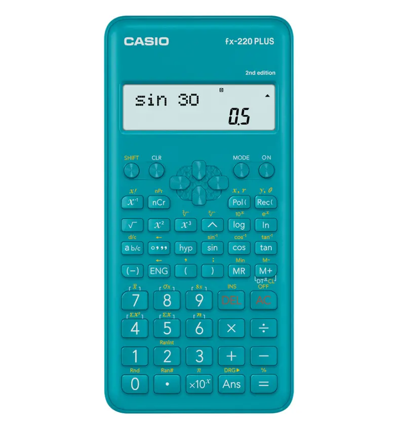 Calcolatrice scientifica Casio FX-220PLUS azzurro