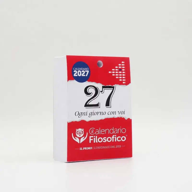Calendario Filosofico Ricarica 10x14 cm 2027