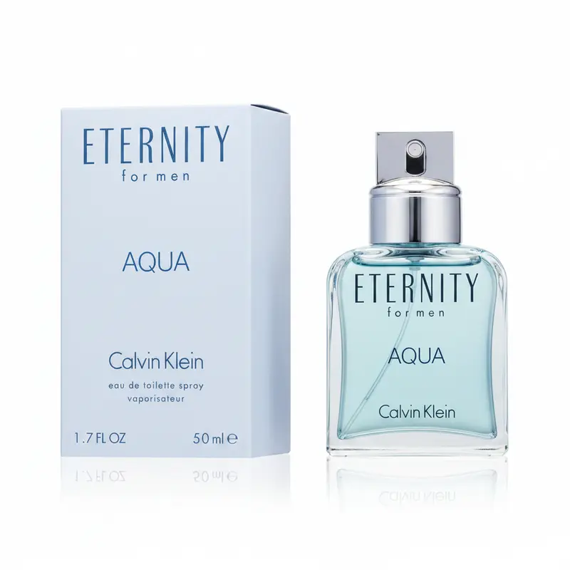 Calvin Klein Eternity Aqua for Men Eau de Toilette 50ml Spray Profumo Uomo