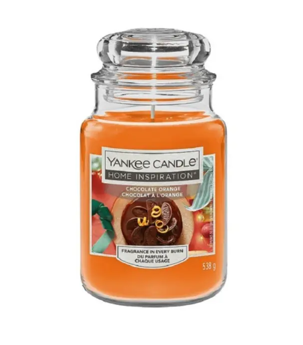 Candela Grande da 538gr Chocolate Orange