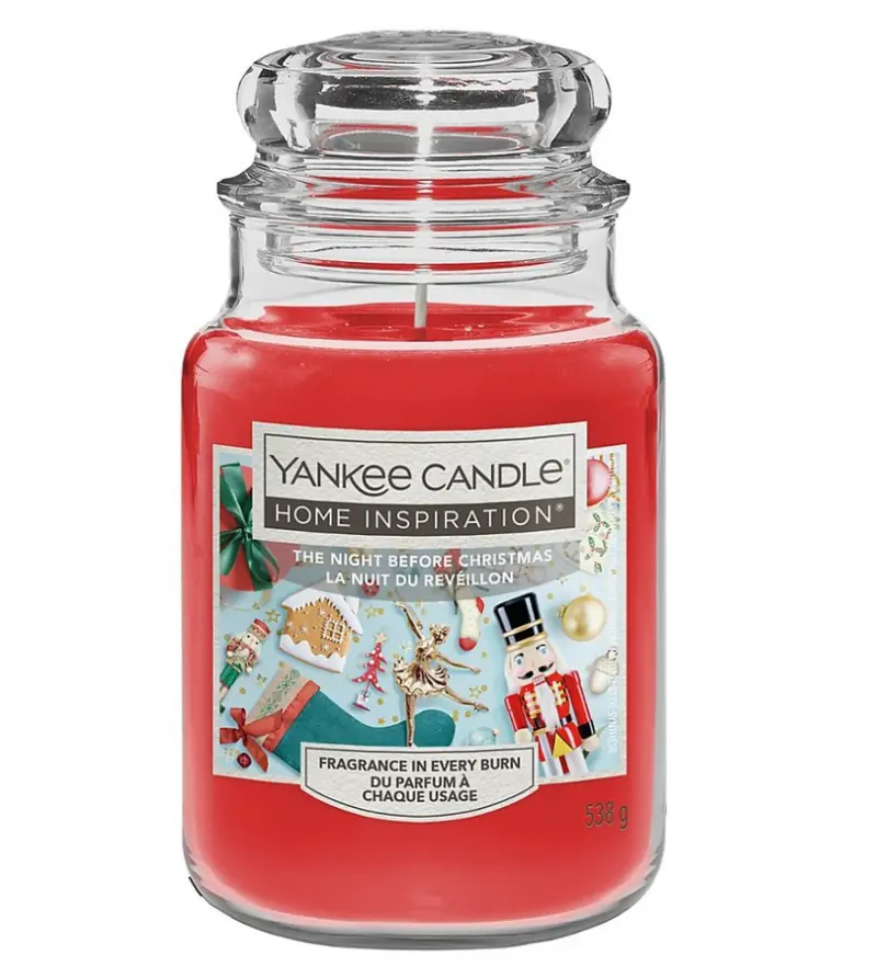 Candela Grande da 538gr Night Before Christmas