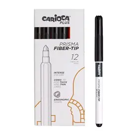 Carioca Plus Pennarelli Prisma 12 pz.