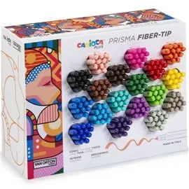Carioca Plus Pennarelli Prisma Expo 216 pz. 18 colori