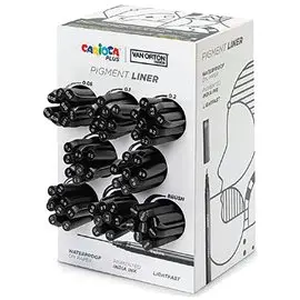 Carioca Plus Pigment Liner Expo 8 punte 64 pz.