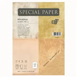 Carta Bapi Marina Sabbia A4 90 gr. 25 ff