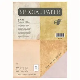 Carta Bapi Skin Avorio A4 190 gr. 25 ff