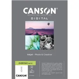 Carta Canson Foto gr. 180 A4 50 ff Matt C33300S004