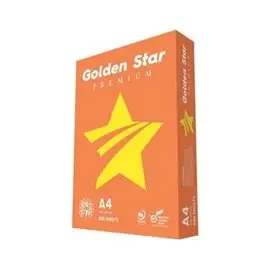 Carta Fotocopie A4 Golden Star Arancione 500 ff