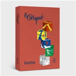Carta Le Cirque Col. Forti gr.160 A3 250 ff Scarlatto 209