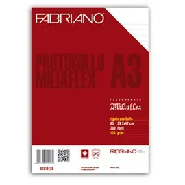 Carta Protocollo 125 gr. 400 ff Uso Bollo Fabriano