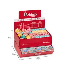 Carta Regalo Sadoch Kit 180 pz. Brirex Raso Camelia RASOCOORD31G