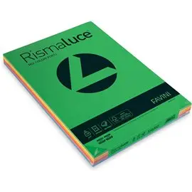 Carta Rismaluce gr.140 A3 200 ff Assortiti