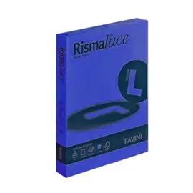 Carta Rismaluce gr.200 A4 125 ff Blu di prussia 62