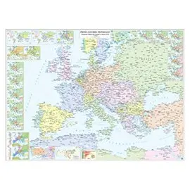 Carte Geografiche Murali Storia 132×99 cm