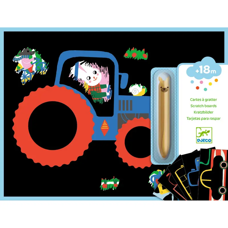 Carte Scratch - Learning about vehicles