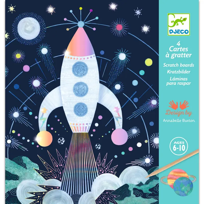 Carte scratch - Missione cosmica