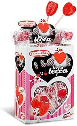 CASA DEL DOLCE LECCA LECCA CUORE PEZZI 200 - Conf da 1