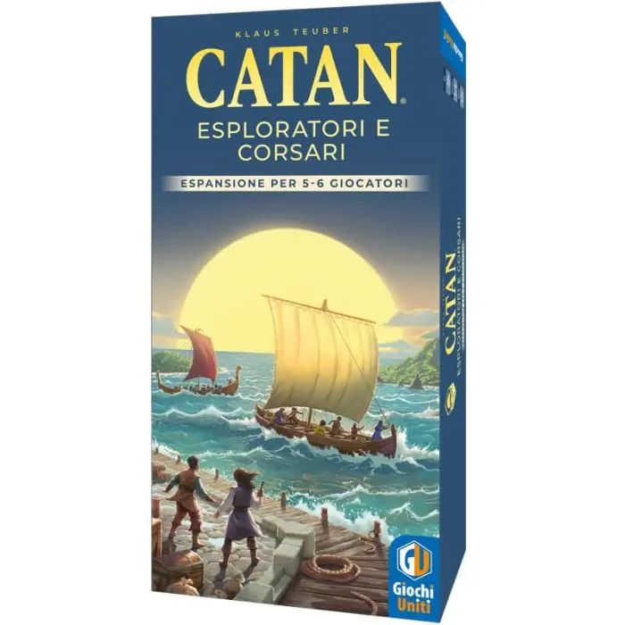 Catan Relaunch - Esploratori e Corsari Espansione 5-6 giocatori
