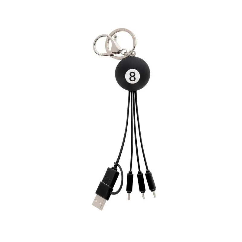 Cavo Ricarica Portachiavi 6 in 1 Link Up 8 Ball – Legami