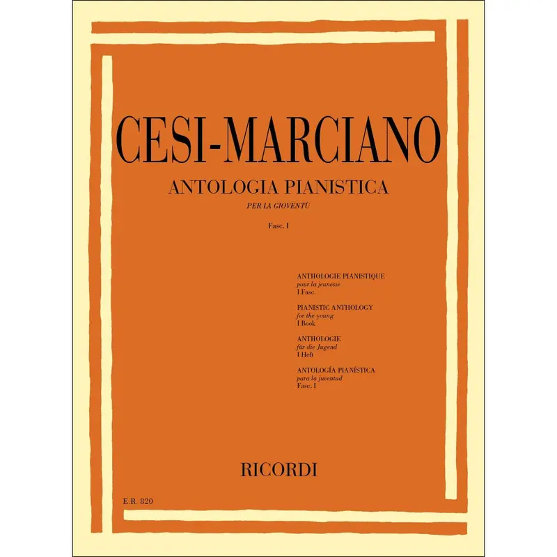 CESI MARCIANO Antologia pianistica per la gioventù fasc. I