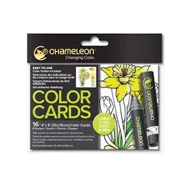 Chameleon Color Cards Flowers