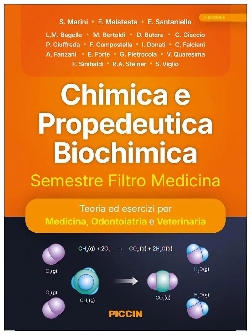 Chimica e propedeutica biochimica - Semestre filtro medicina