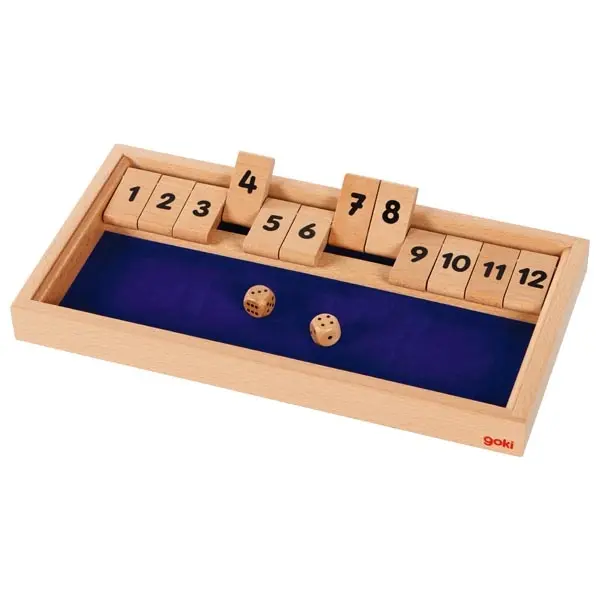 Chiudi i numeri - Gioco in legno