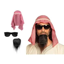 Ciao Set Sceicco Cappello Occhiali e Barba